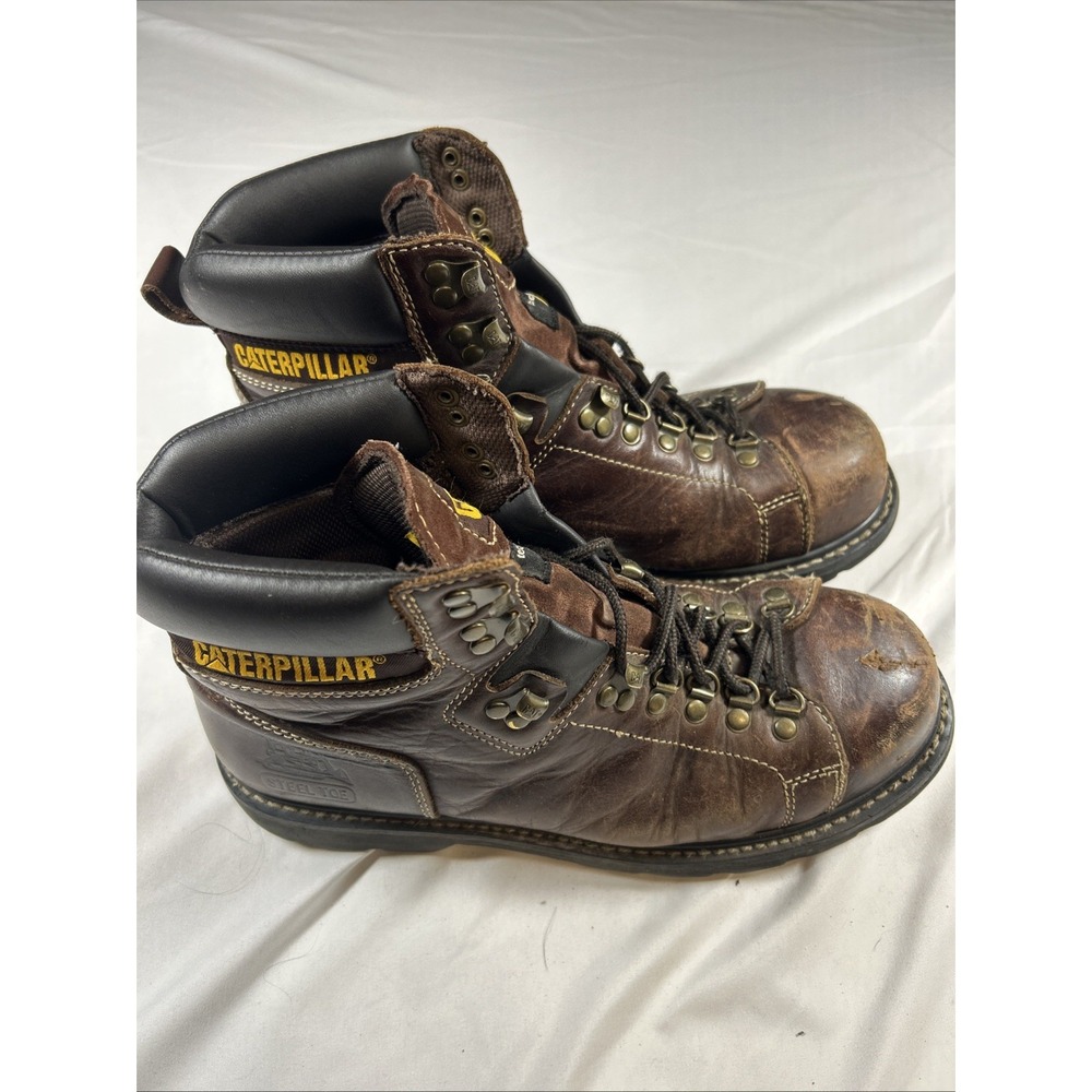 Caterpillar Footwear Second Shift Steel Toe Work Men's Boot, Size 12